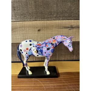 The Trail of Painted Ponies Mosaic Appaloosa Figurine #1466 1E In Box